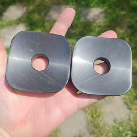 Mayan Square Flare Ebony Tunnels